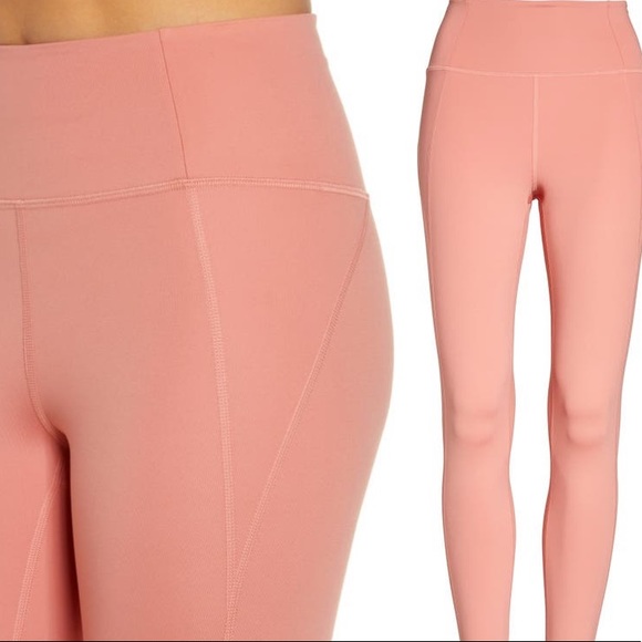 girlfriend collective leggings in primrose - Picture 2 of 5